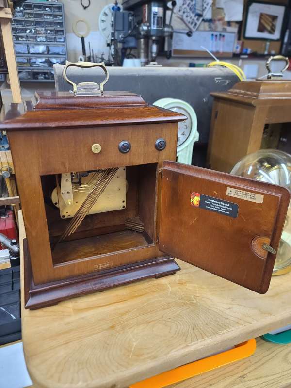 Exquisite Restored Vintage Elgin 8-Day Westminster Chime Mantel Clock (350-060) - Image 4