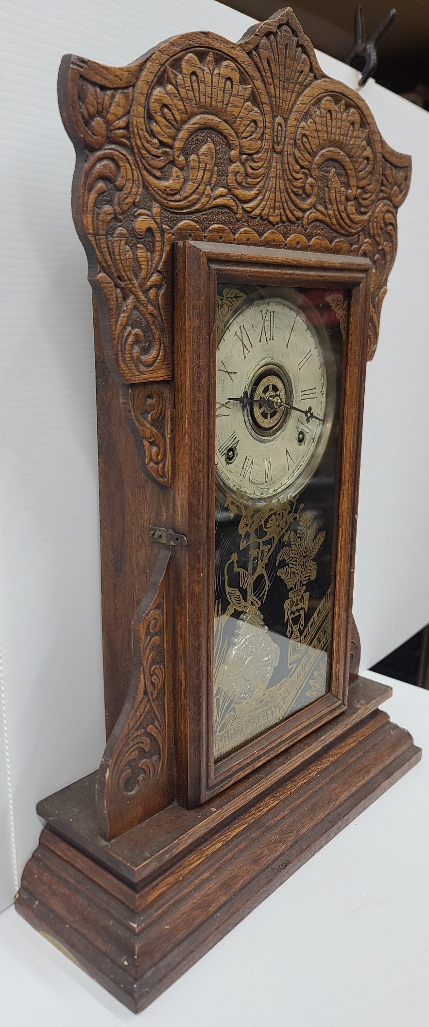 1903 Gilbert Gingerbread Clock - Image 3