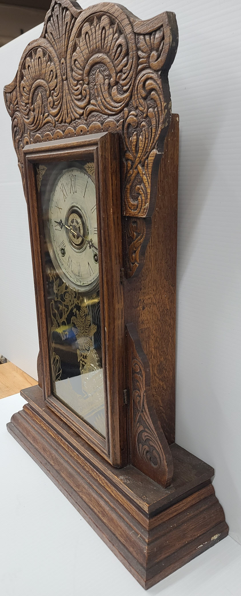1903 Gilbert Gingerbread Clock - Image 4