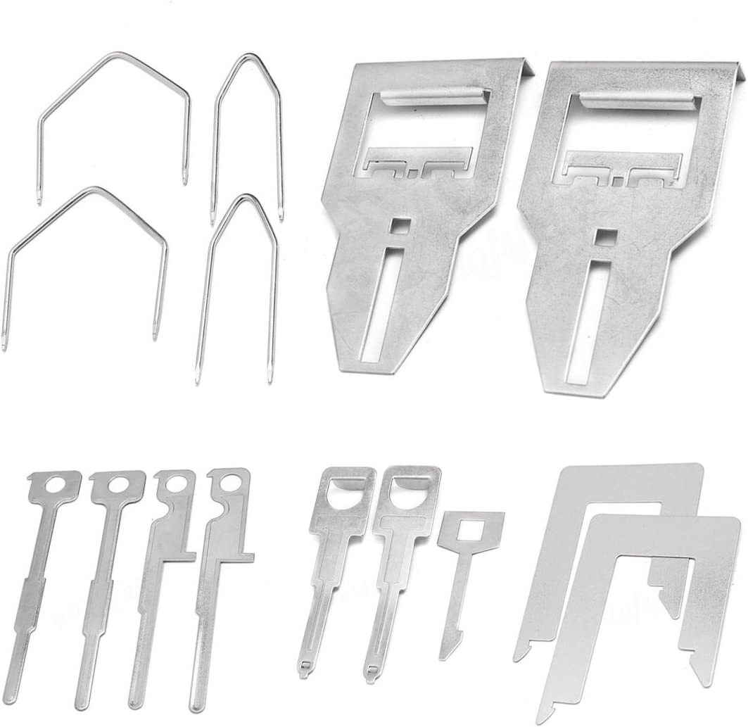 38pcs Car Audio Stereo CD Player Radio Removal Repair Tool Kits Interior Disassembly Tool Black - Image 3