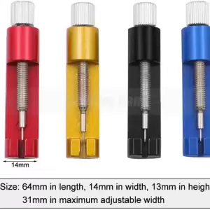 Color: Red, Ships From: CHINA - Metal Watchband Tools Watch Strap Repair Detaching Device Kits with Watch Pin Opener steel belt Adjust Tool Watch Accessories
