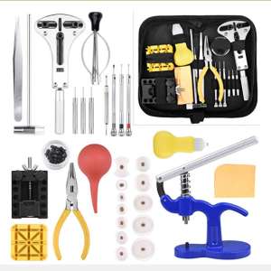 Repair Watch Tool Bags Suit Split Strap Open Watch Back Cover Cap Presser Watch Ear Suit
