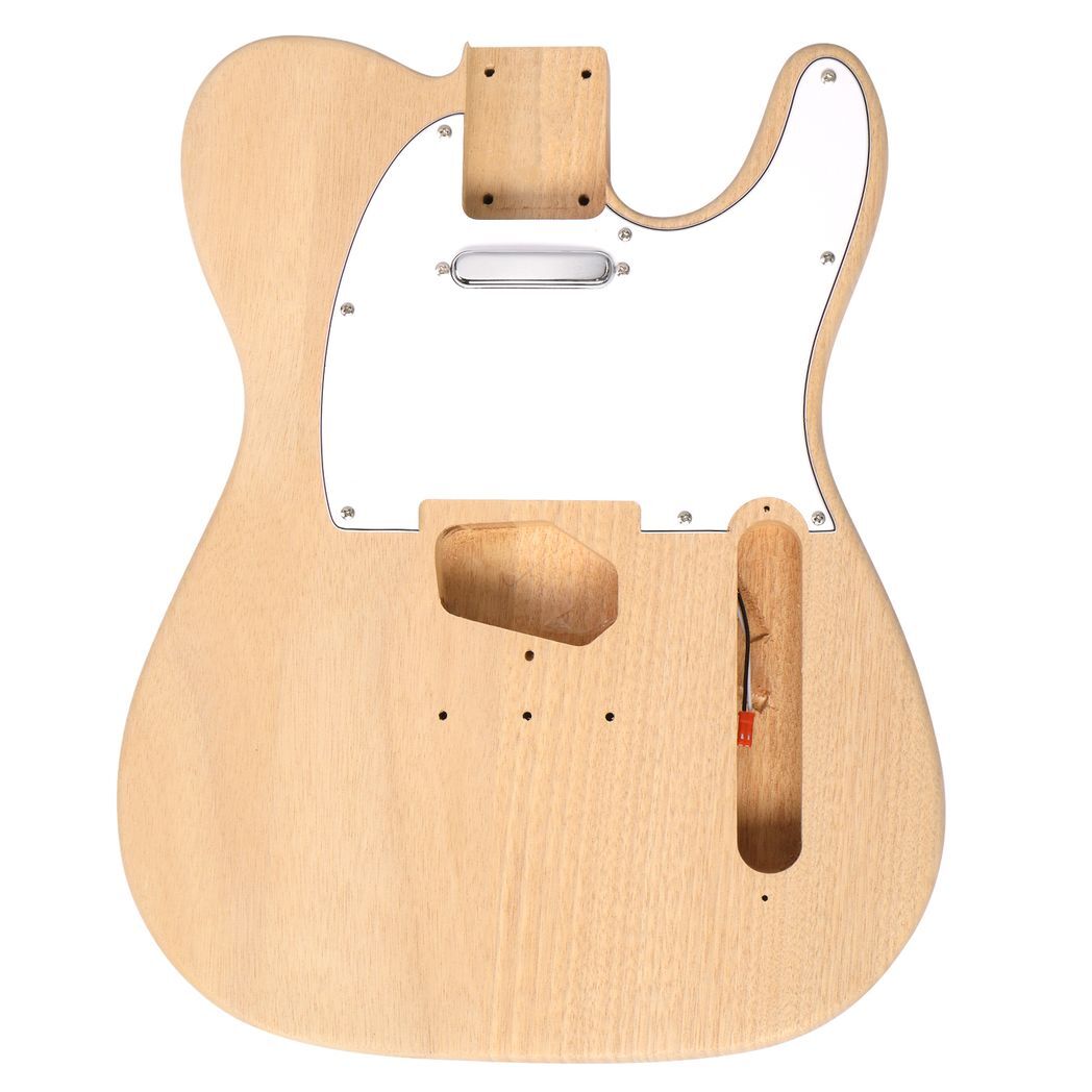 DIY 6 String TL Style Electric Guitar Kits with Mahogany Body, Maple Neck and Accessories - Image 6